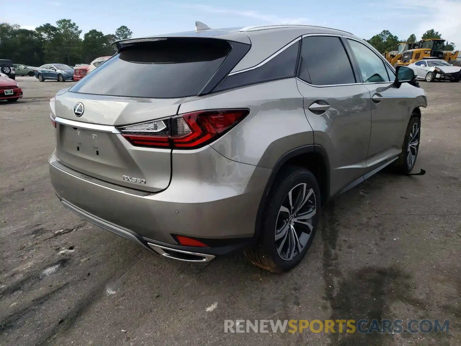 4 Photograph of a damaged car 2T2HZMAA2MC193301 LEXUS RX350 2021