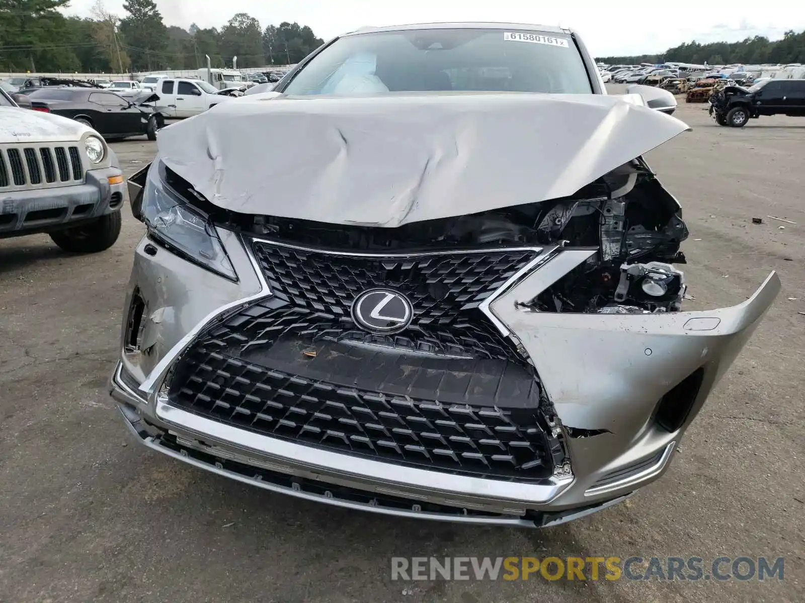 9 Photograph of a damaged car 2T2HZMAA2MC193301 LEXUS RX350 2021