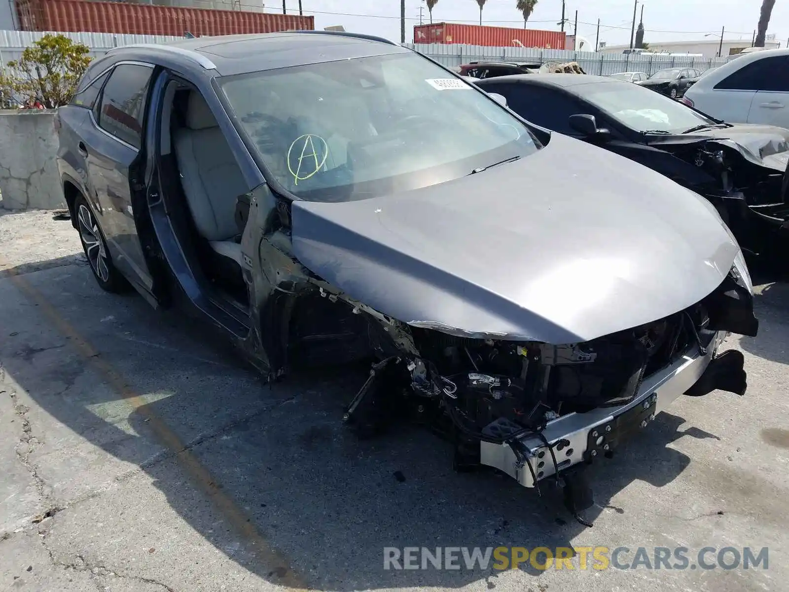 1 Photograph of a damaged car 2T2HZMAA2MC193640 LEXUS RX350 2021