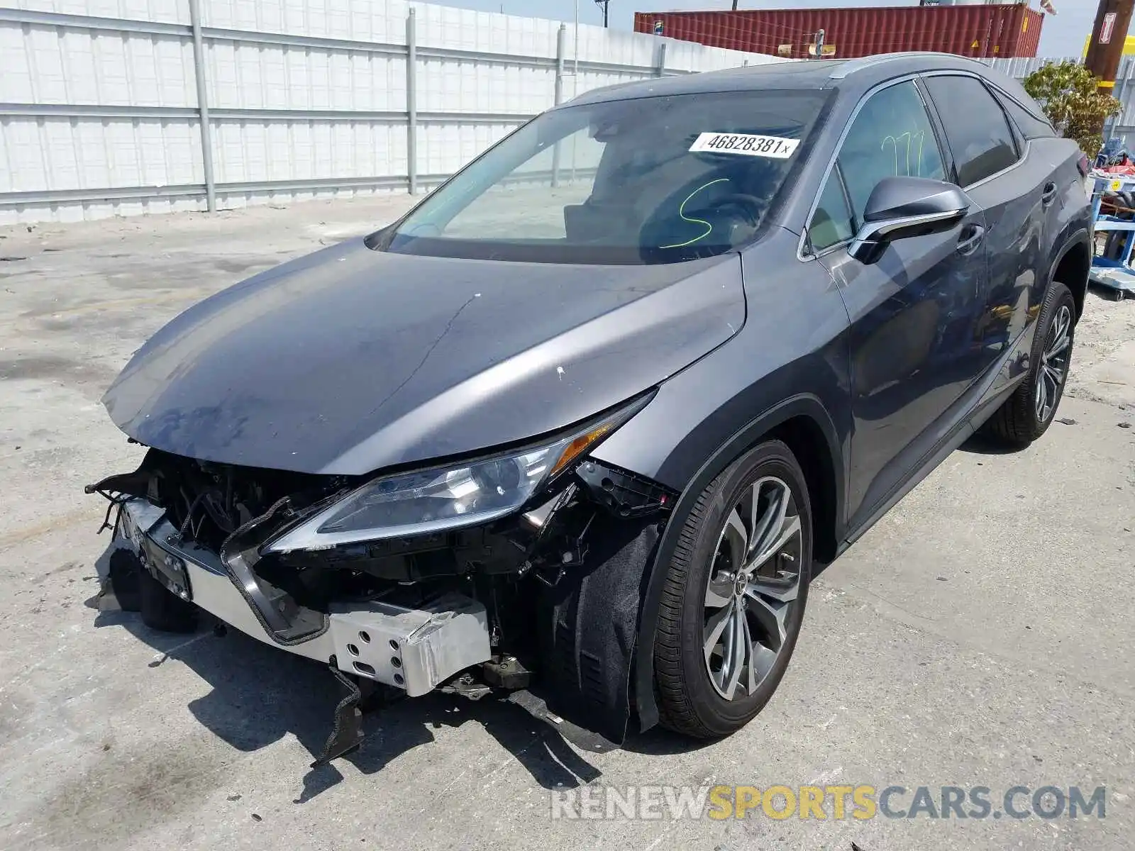 2 Photograph of a damaged car 2T2HZMAA2MC193640 LEXUS RX350 2021