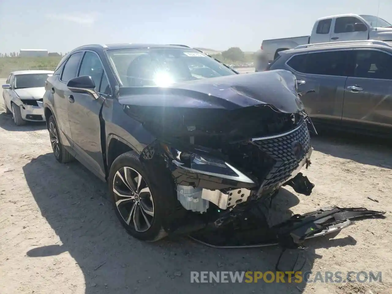 1 Photograph of a damaged car 2T2HZMAA2MC199521 LEXUS RX350 2021