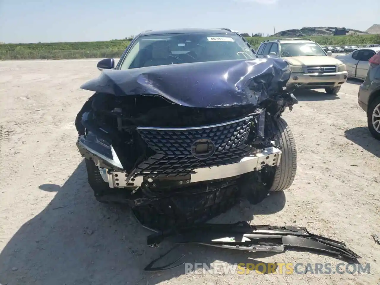 9 Photograph of a damaged car 2T2HZMAA2MC199521 LEXUS RX350 2021