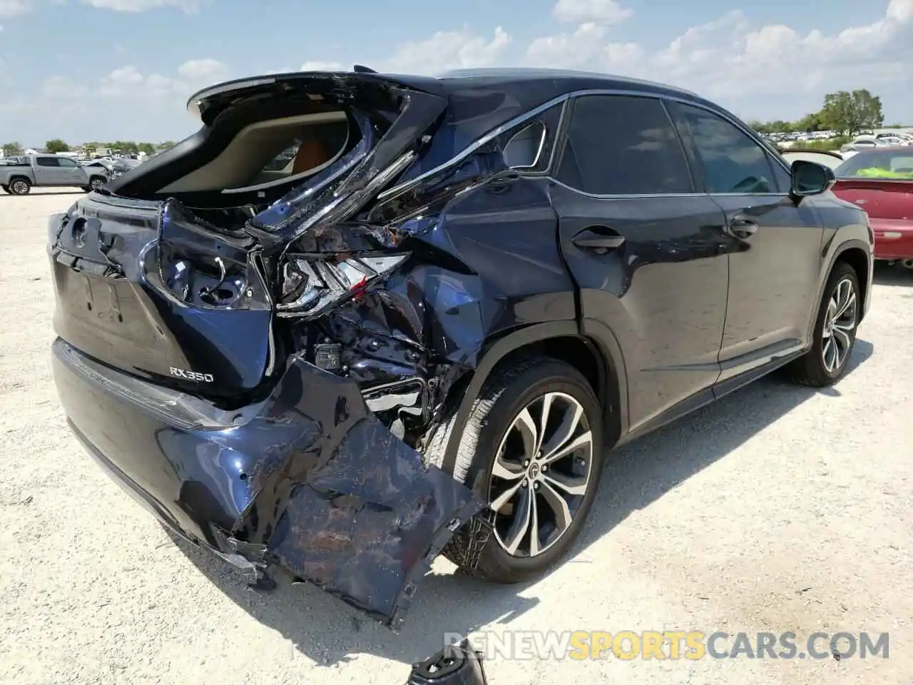 4 Photograph of a damaged car 2T2HZMAA2MC200182 LEXUS RX350 2021