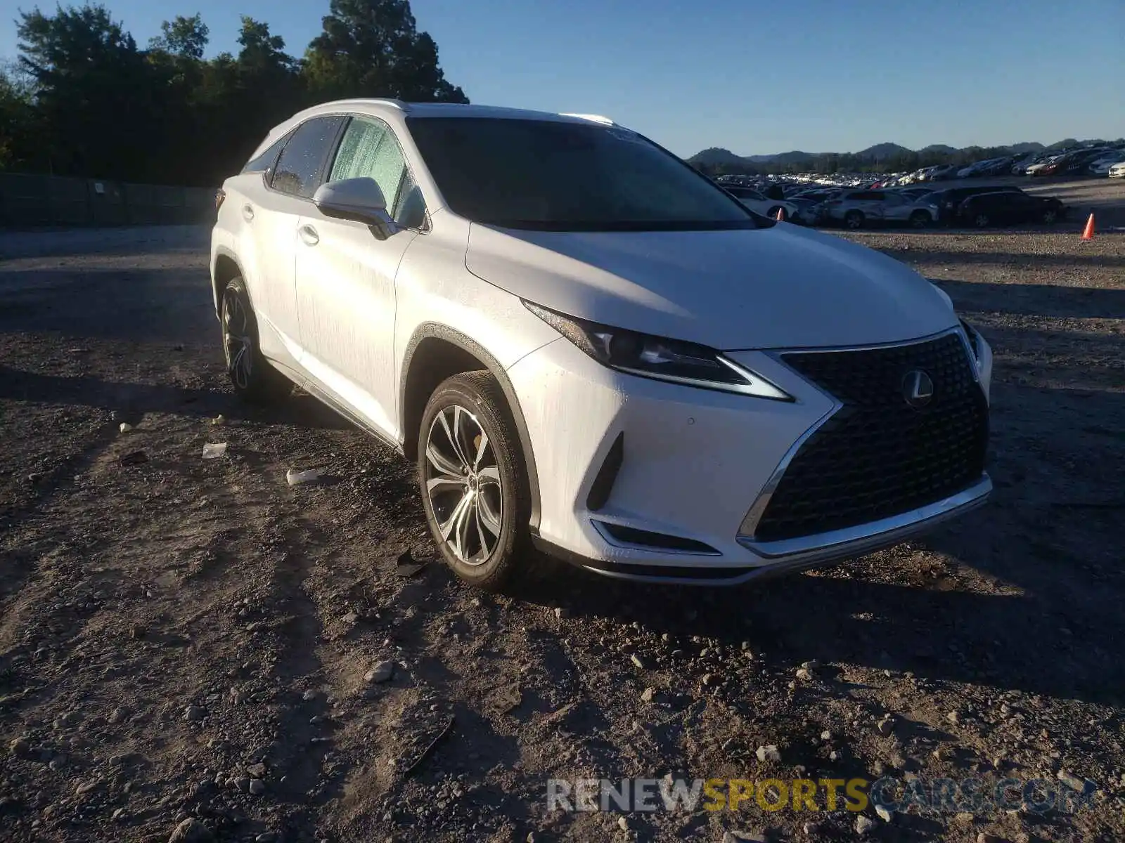 1 Photograph of a damaged car 2T2HZMAA2MC207519 LEXUS RX350 2021