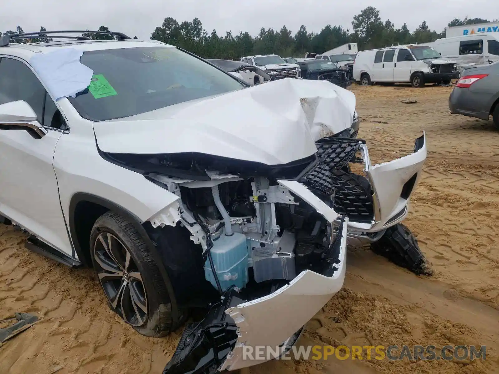 9 Photograph of a damaged car 2T2HZMAA3MC182694 LEXUS RX350 2021