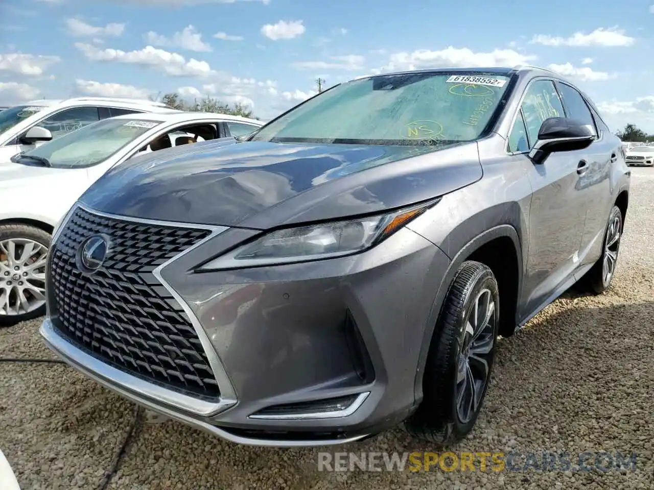 2 Photograph of a damaged car 2T2HZMAA3MC183408 LEXUS RX350 2021