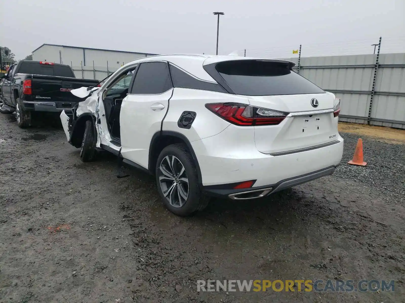 3 Photograph of a damaged car 2T2HZMAA3MC193405 LEXUS RX350 2021