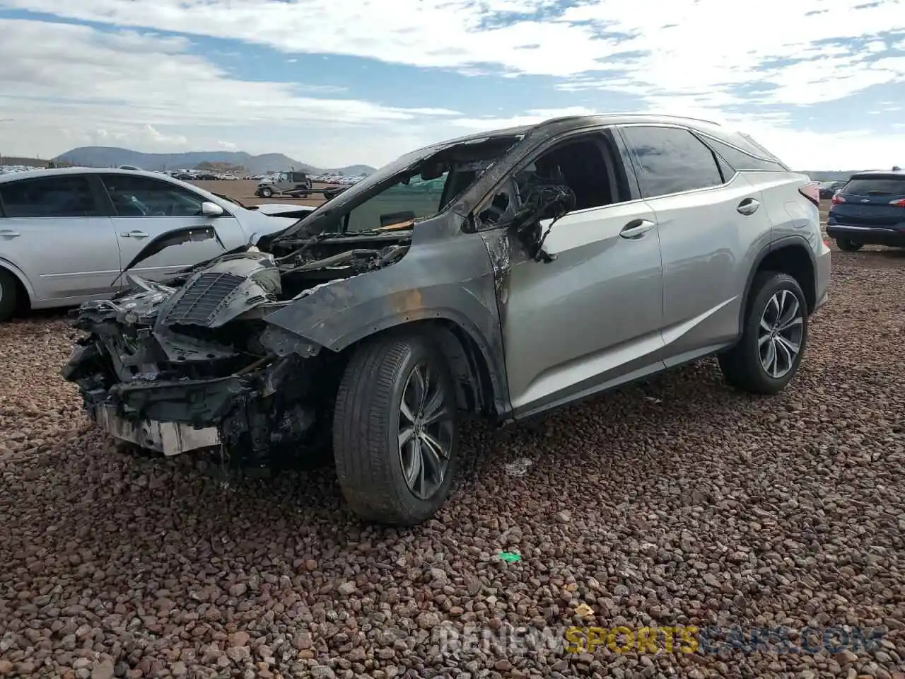 1 Photograph of a damaged car 2T2HZMAA3MC197552 LEXUS RX350 2021