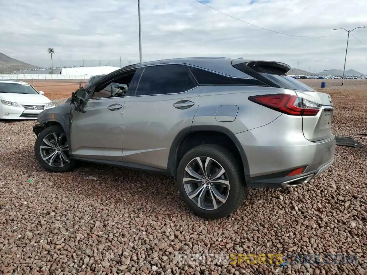 2 Photograph of a damaged car 2T2HZMAA3MC197552 LEXUS RX350 2021