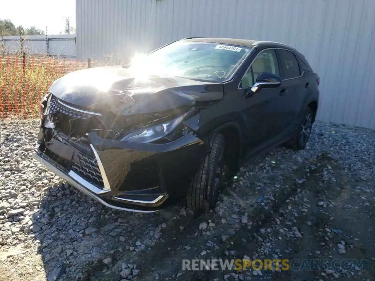 2 Photograph of a damaged car 2T2HZMAA3MC212762 LEXUS RX350 2021