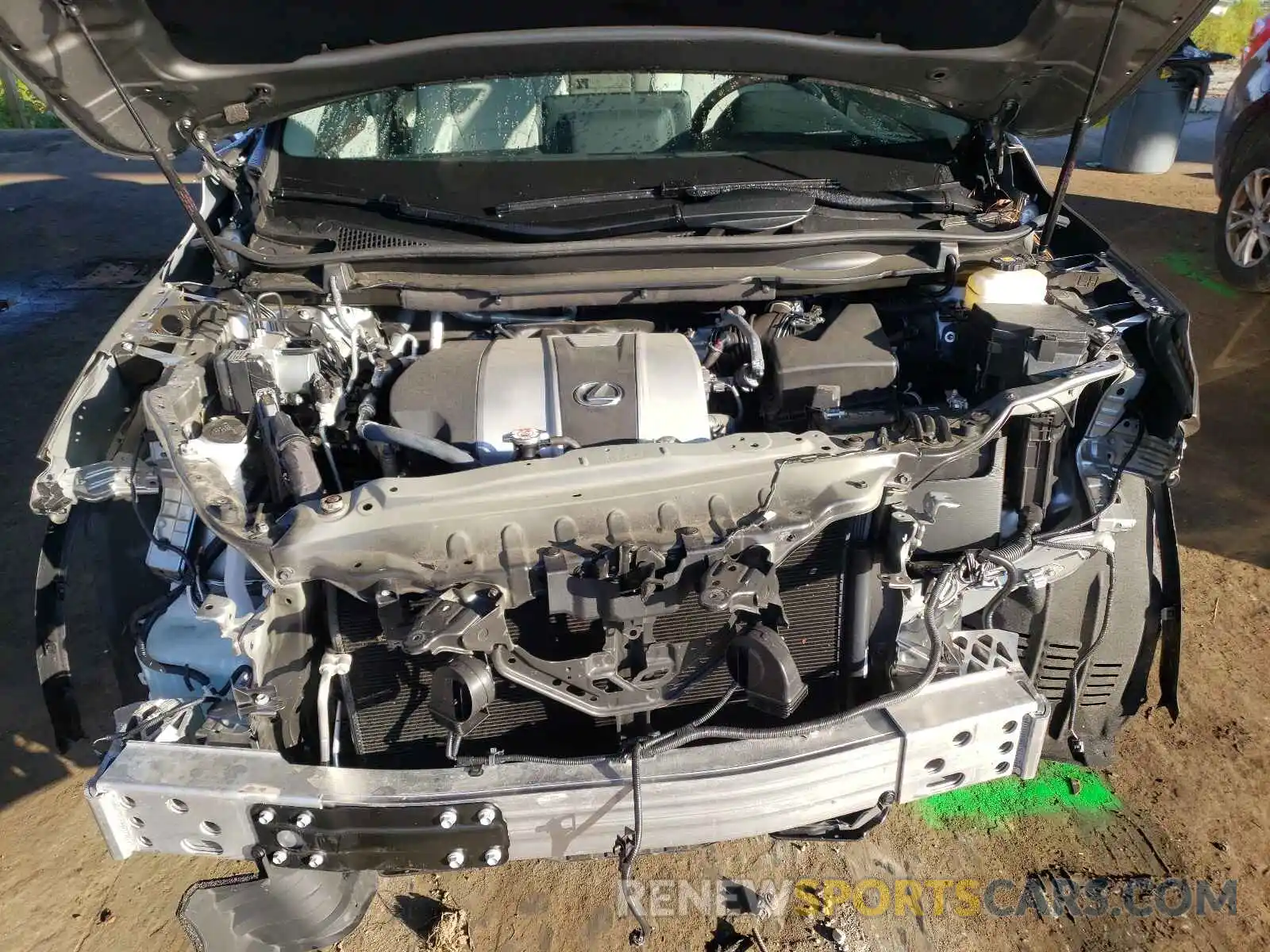 7 Фотография поврежденного автомобиля 2T2HZMAA5MC184107 LEXUS RX350 2021