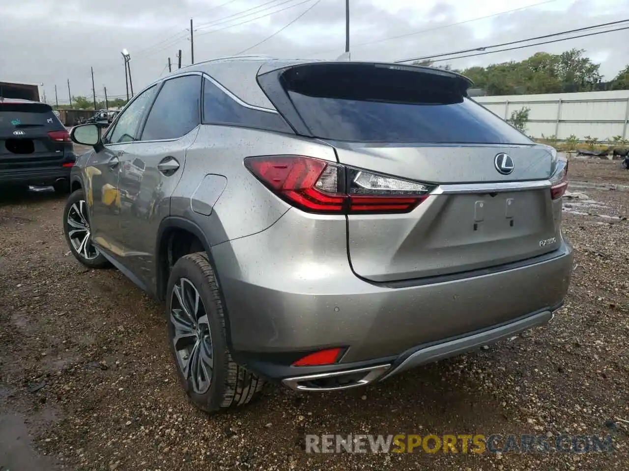 3 Фотография поврежденного автомобиля 2T2HZMAA5MC184916 LEXUS RX350 2021