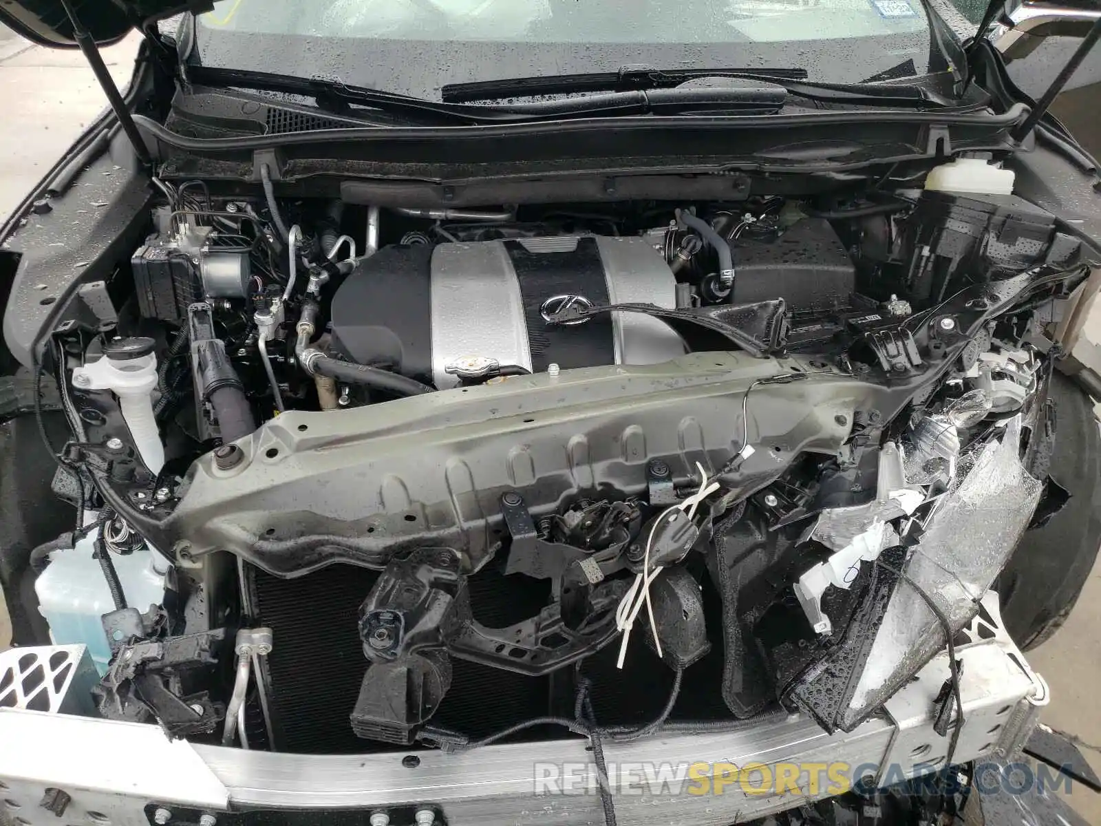 7 Фотография поврежденного автомобиля 2T2HZMAA5MC187881 LEXUS RX350 2021