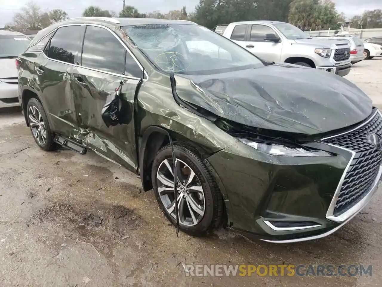 9 Photograph of a damaged car 2T2HZMAA5MC198556 LEXUS RX350 2021