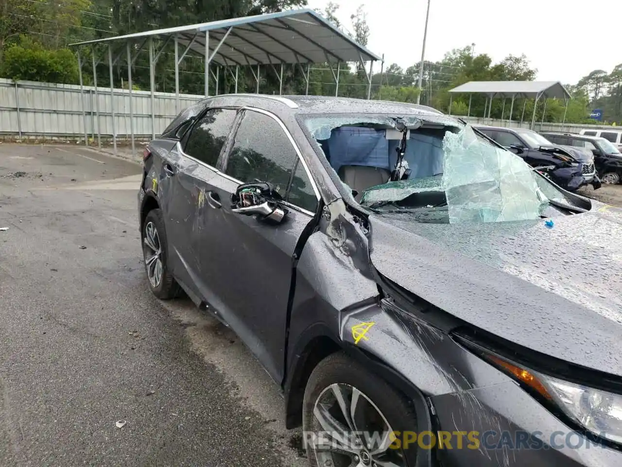 9 Photograph of a damaged car 2T2HZMAA5MC199304 LEXUS RX350 2021