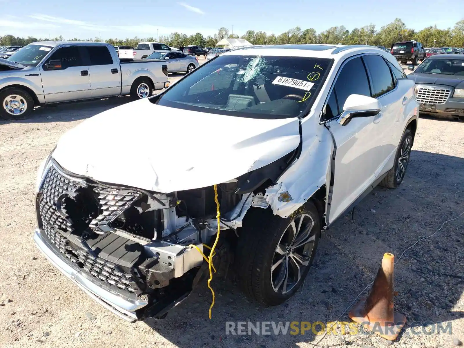 9 Photograph of a damaged car 2T2HZMAA5MC200340 LEXUS RX350 2021