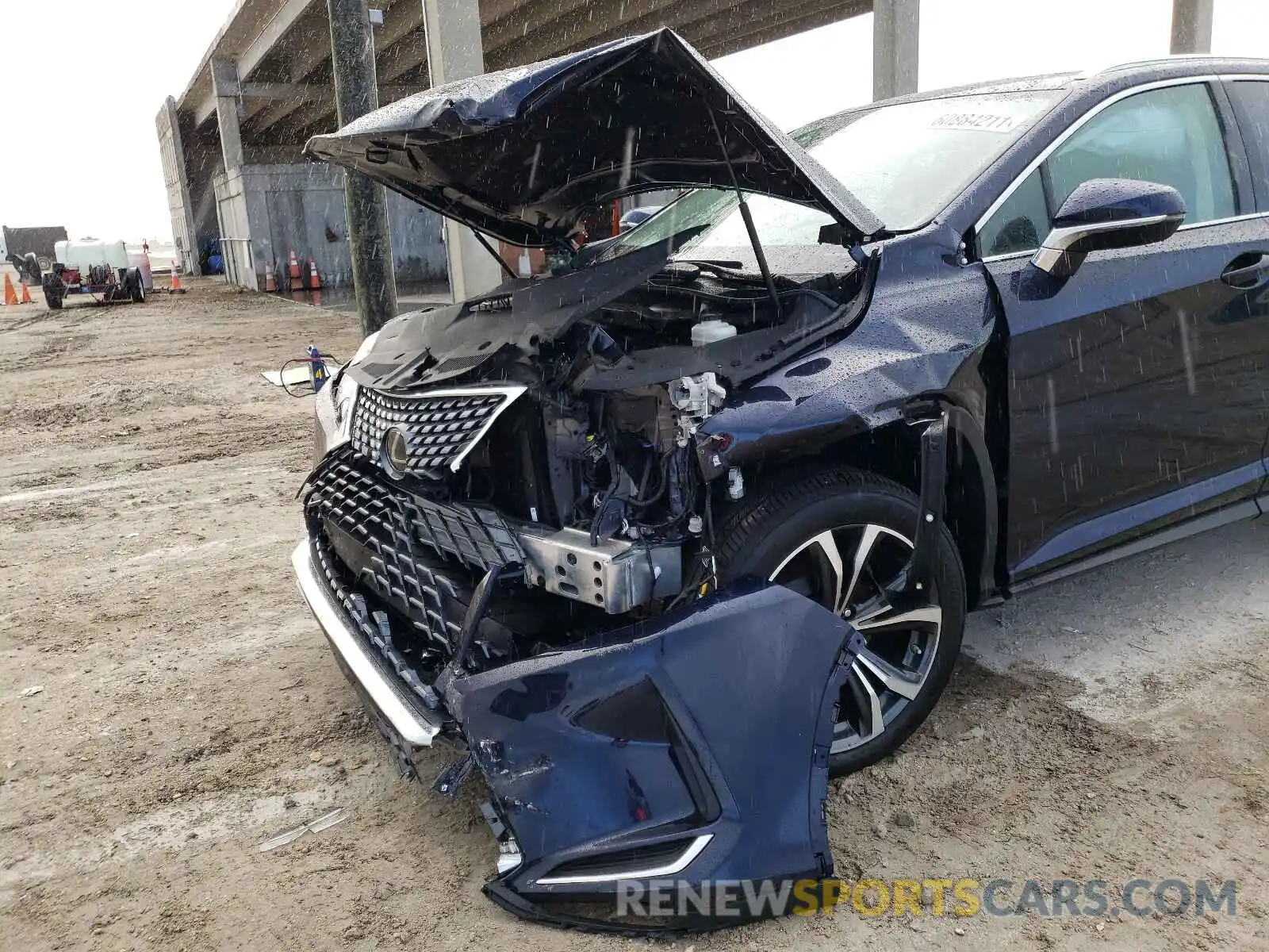 9 Photograph of a damaged car 2T2HZMAA5MC206073 LEXUS RX350 2021