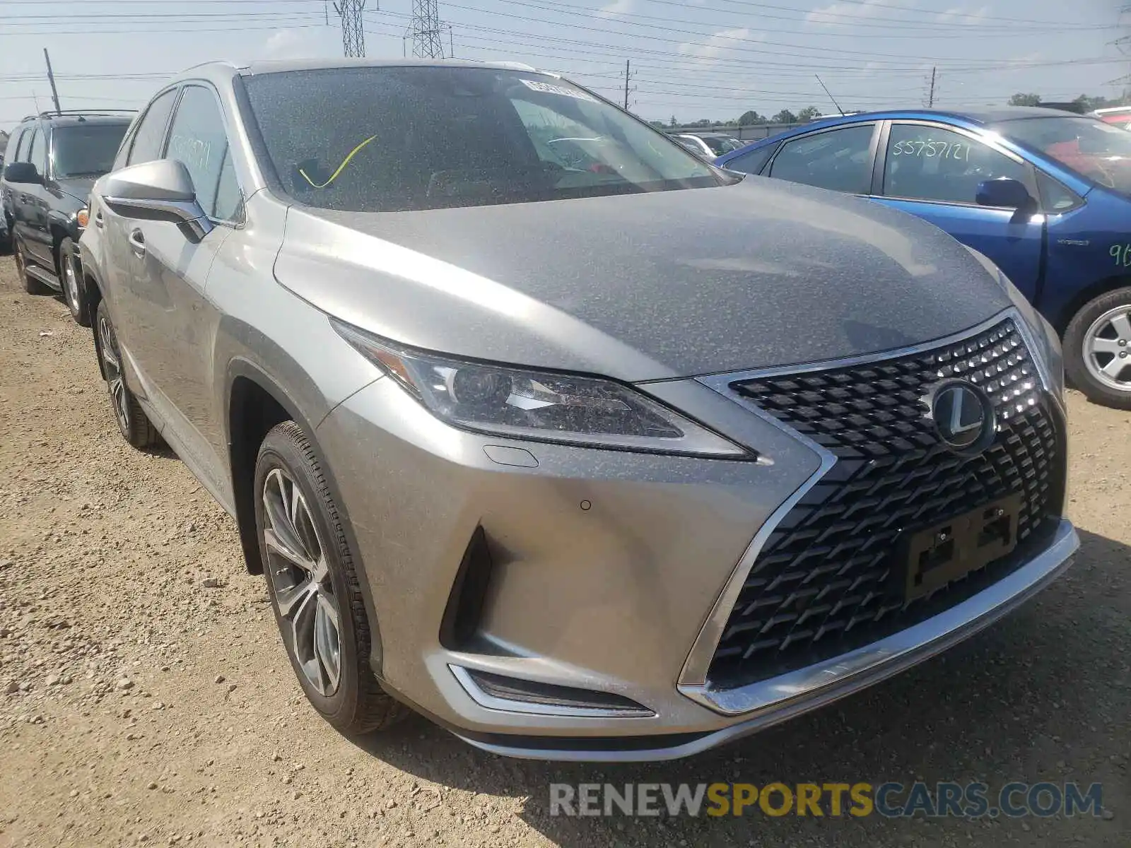 1 Photograph of a damaged car 2T2HZMAA5MC209832 LEXUS RX350 2021