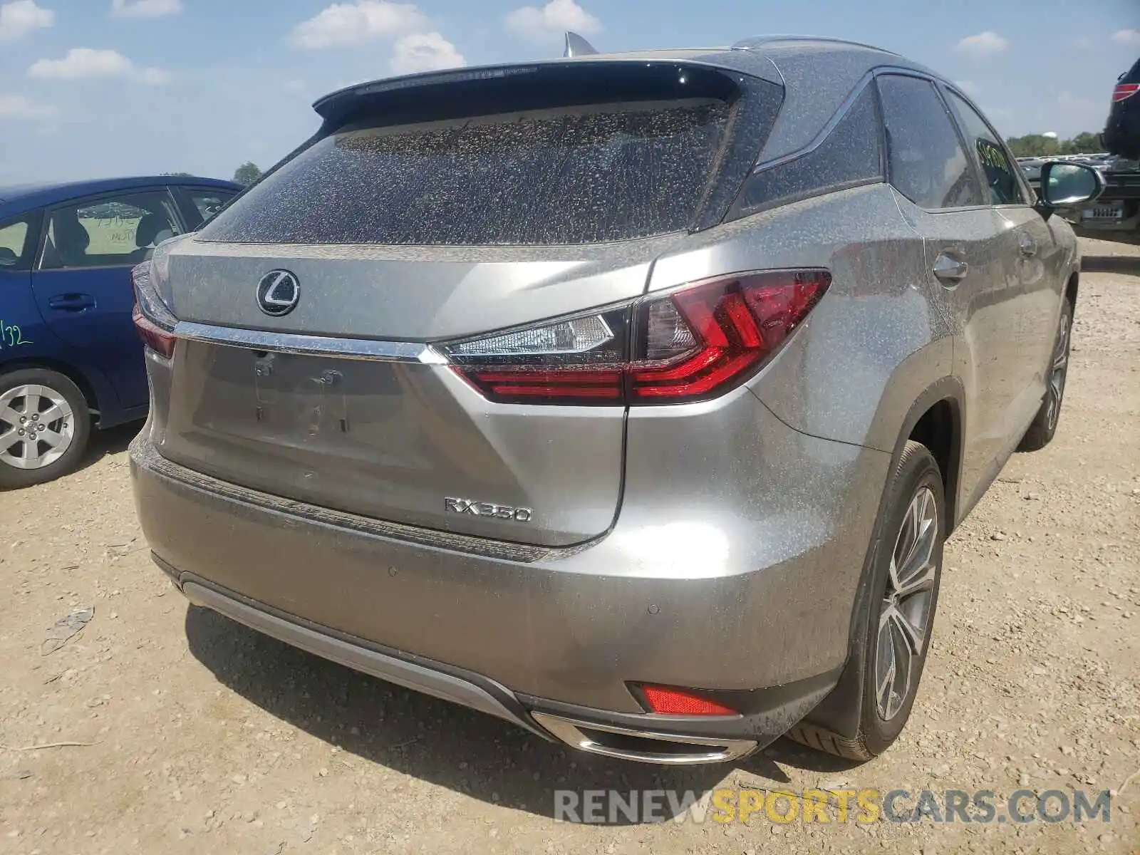 4 Photograph of a damaged car 2T2HZMAA5MC209832 LEXUS RX350 2021