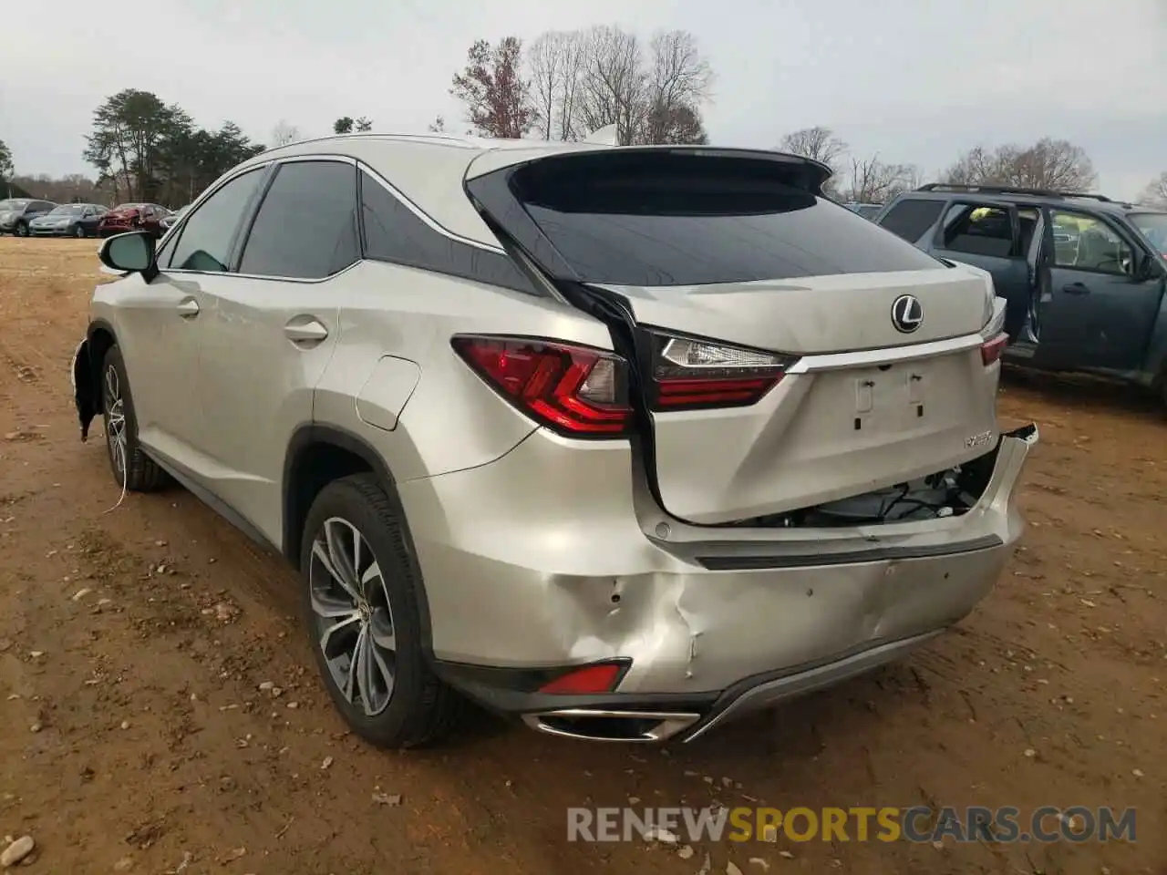 3 Photograph of a damaged car 2T2HZMAA5MC216232 LEXUS RX350 2021