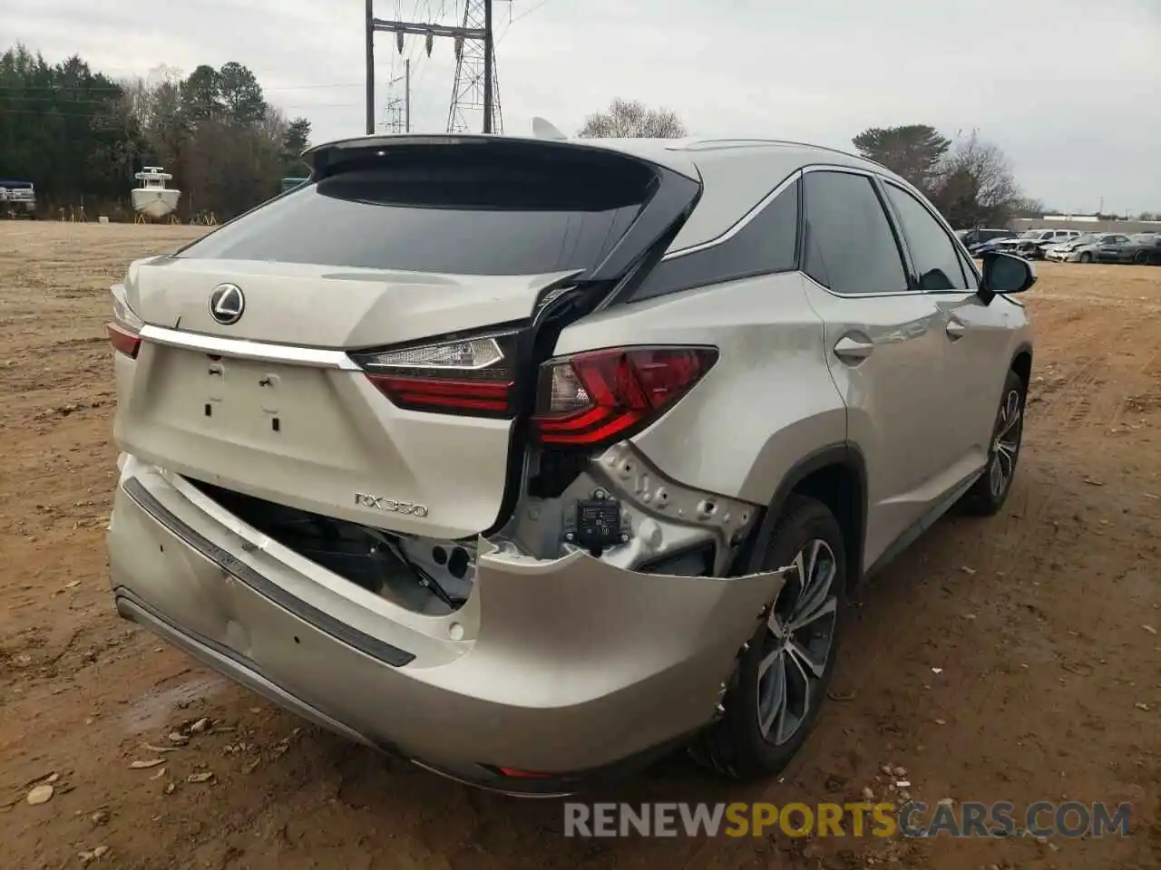 4 Photograph of a damaged car 2T2HZMAA5MC216232 LEXUS RX350 2021