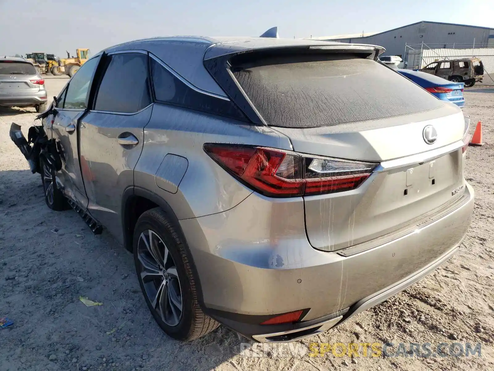 3 Photograph of a damaged car 2T2HZMAA5MC218255 LEXUS RX350 2021