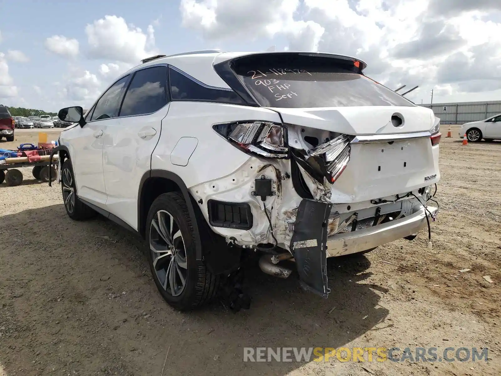 3 Photograph of a damaged car 2T2HZMAA6MC188022 LEXUS RX350 2021