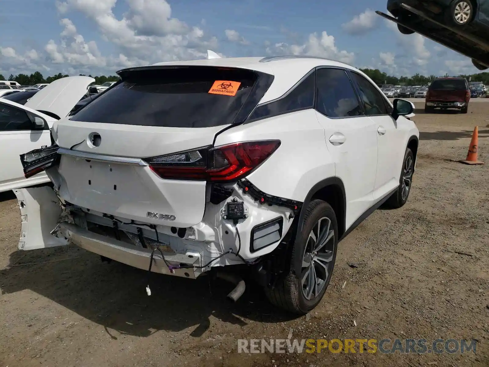 4 Photograph of a damaged car 2T2HZMAA6MC188022 LEXUS RX350 2021