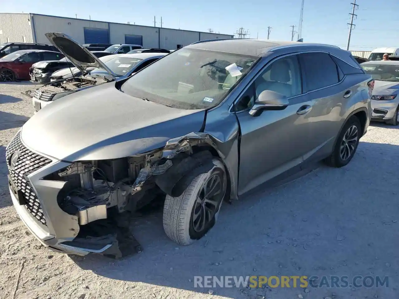 1 Photograph of a damaged car 2T2HZMAA6MC188196 LEXUS RX350 2021