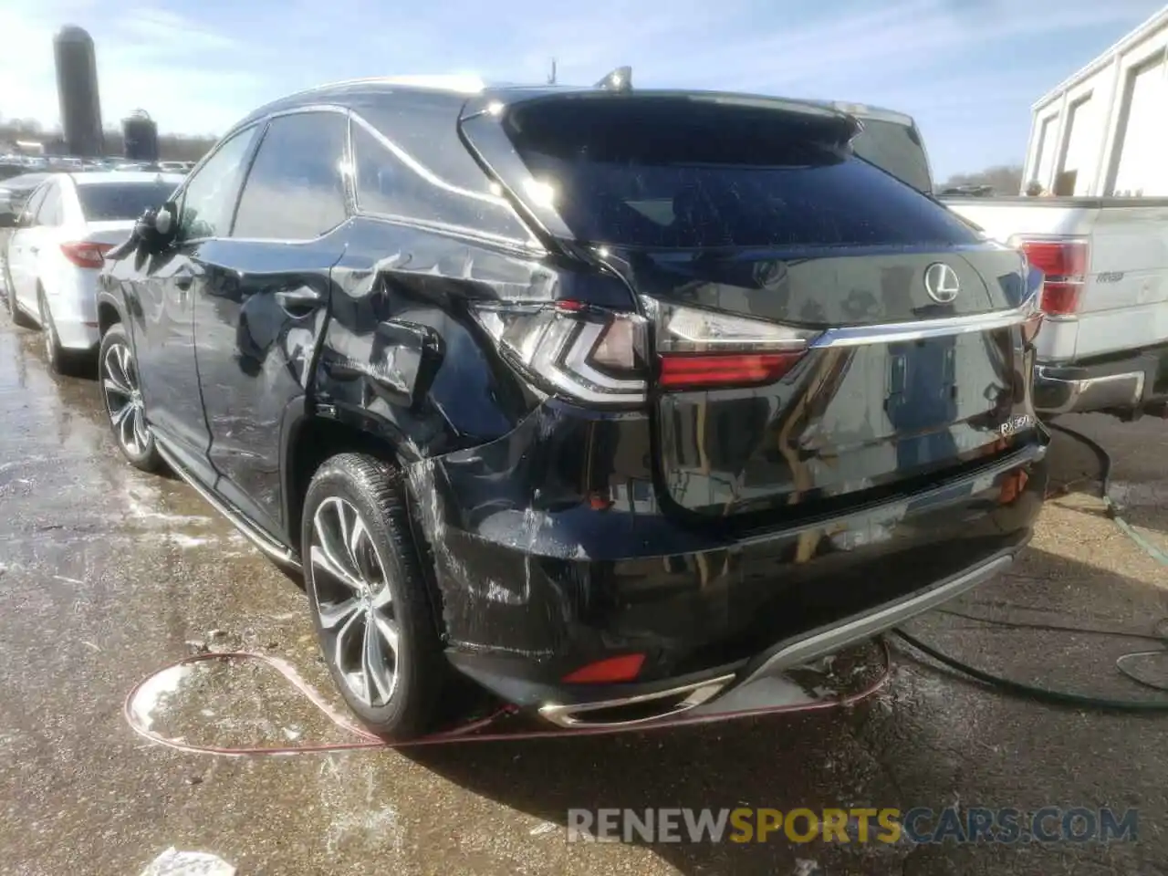 3 Photograph of a damaged car 2T2HZMAA7MC188871 LEXUS RX350 2021