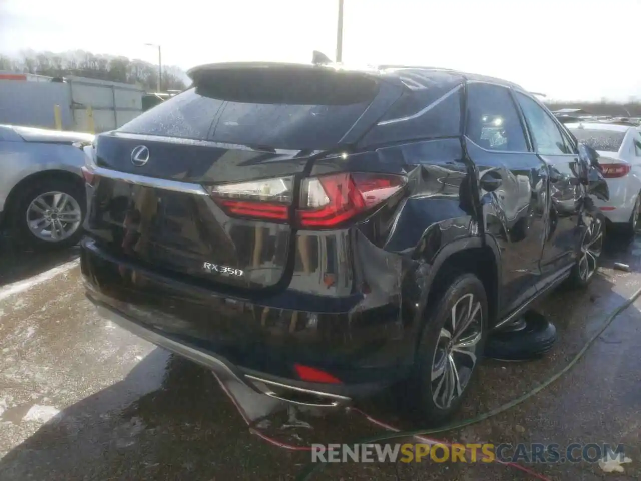 4 Photograph of a damaged car 2T2HZMAA7MC188871 LEXUS RX350 2021