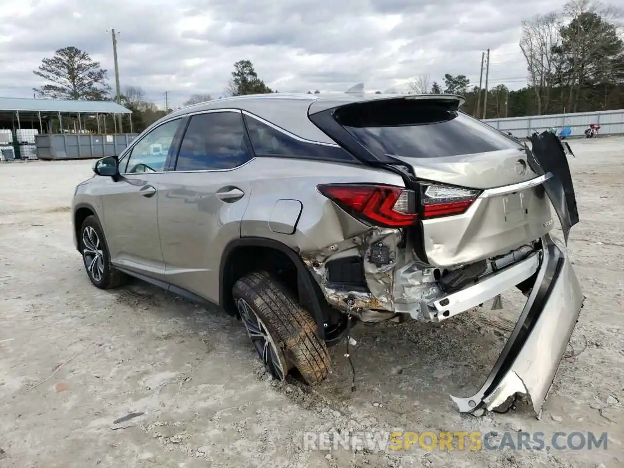 3 Photograph of a damaged car 2T2HZMAA7MC205085 LEXUS RX350 2021