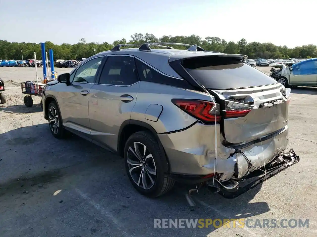 3 Photograph of a damaged car 2T2HZMAA7MC205488 LEXUS RX350 2021