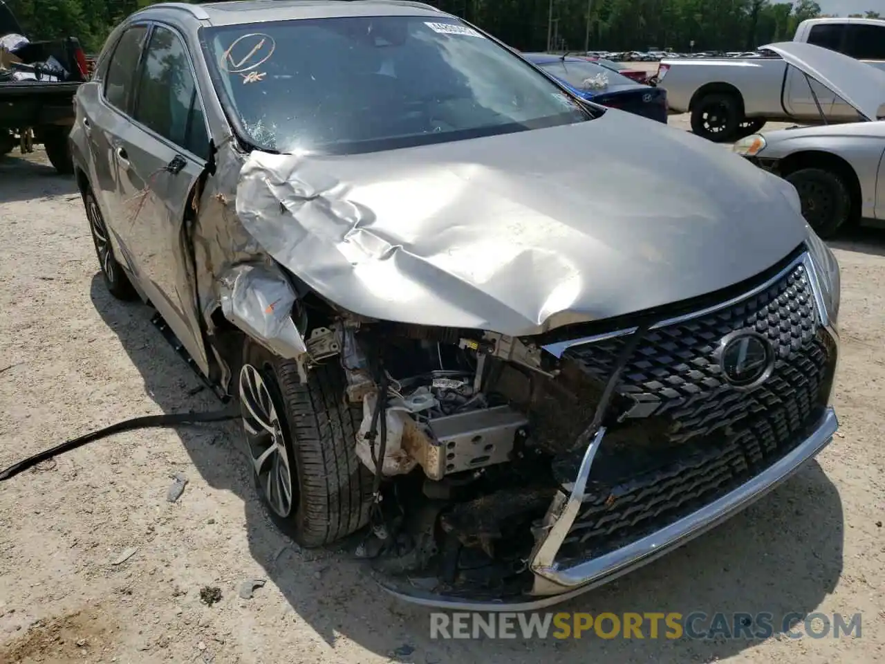 9 Photograph of a damaged car 2T2HZMAA7MC208973 LEXUS RX350 2021