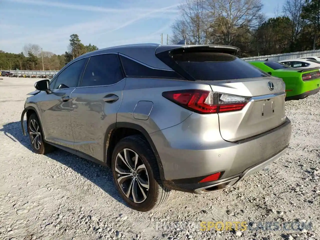 3 Photograph of a damaged car 2T2HZMAA7MC217334 LEXUS RX350 2021