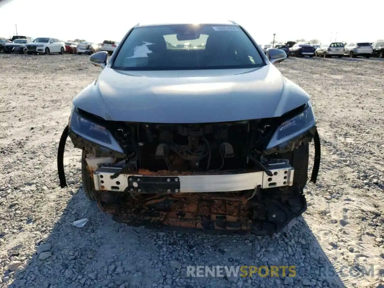 9 Photograph of a damaged car 2T2HZMAA7MC217334 LEXUS RX350 2021