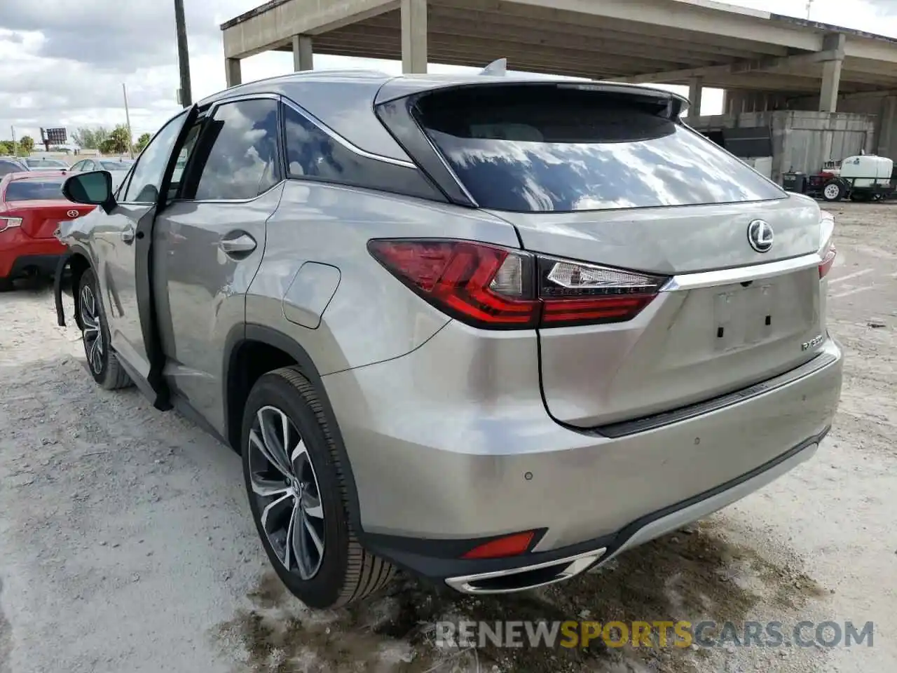 3 Photograph of a damaged car 2T2HZMAA7MC218306 LEXUS RX350 2021