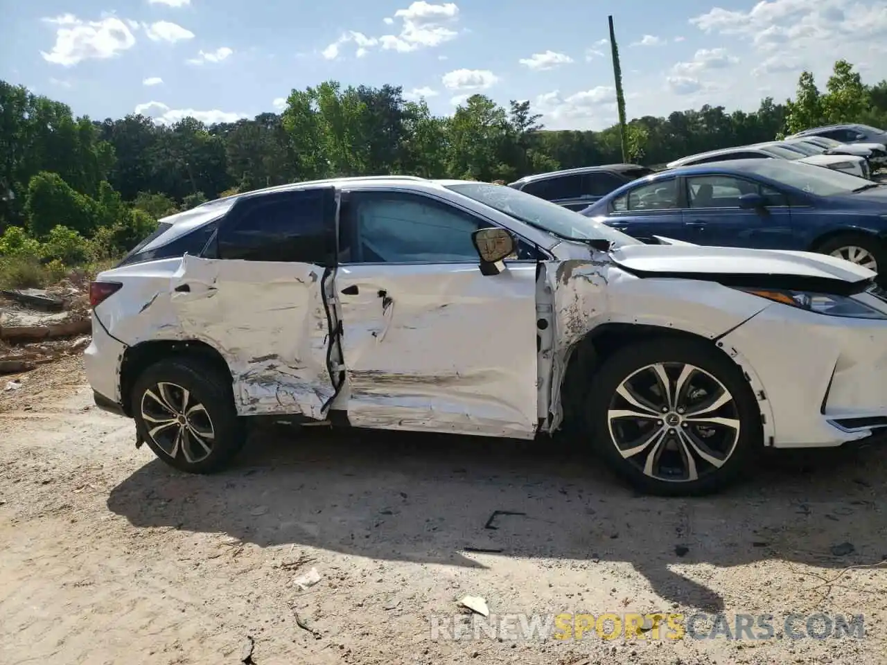 9 Photograph of a damaged car 2T2HZMAA8MC184926 LEXUS RX350 2021