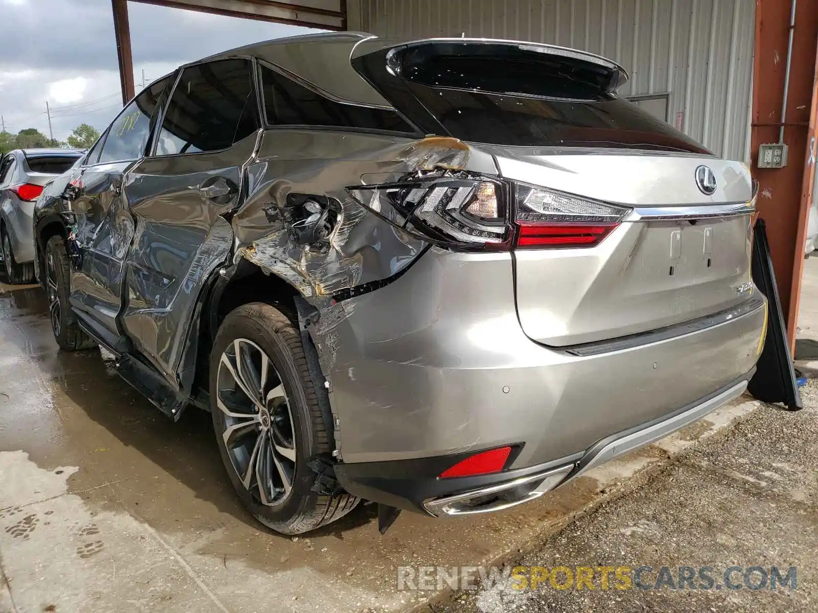 3 Фотография поврежденного автомобиля 2T2HZMAA8MC205435 LEXUS RX350 2021