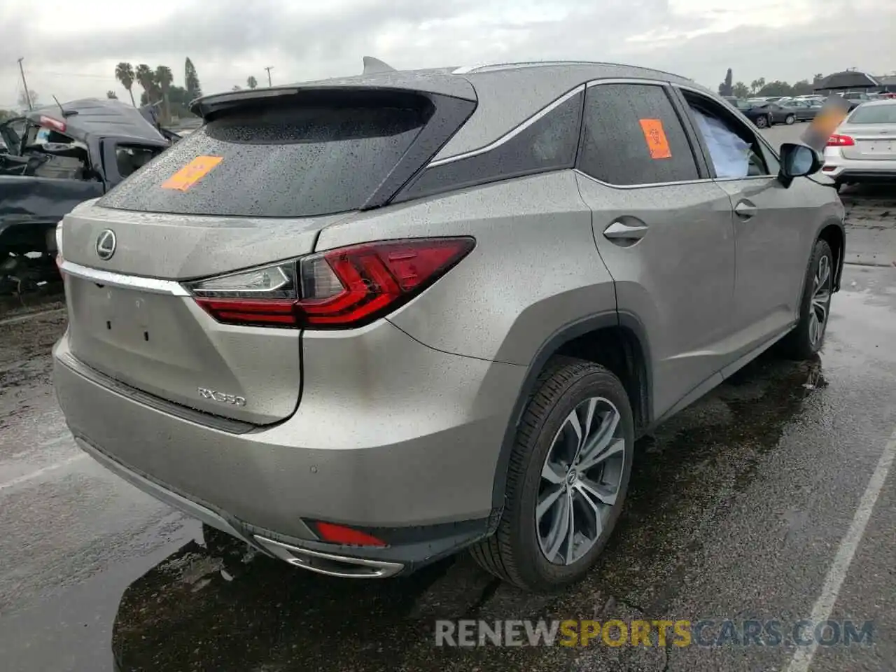 4 Photograph of a damaged car 2T2HZMAA8MC205774 LEXUS RX350 2021