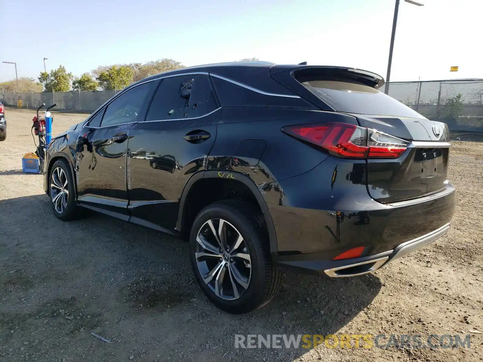 3 Photograph of a damaged car 2T2HZMAA9MC191500 LEXUS RX350 2021