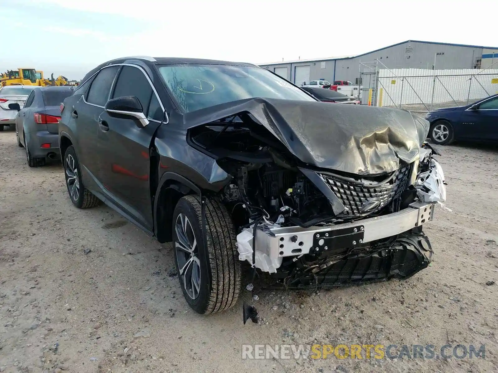 1 Photograph of a damaged car 2T2HZMAA9MC196812 LEXUS RX350 2021