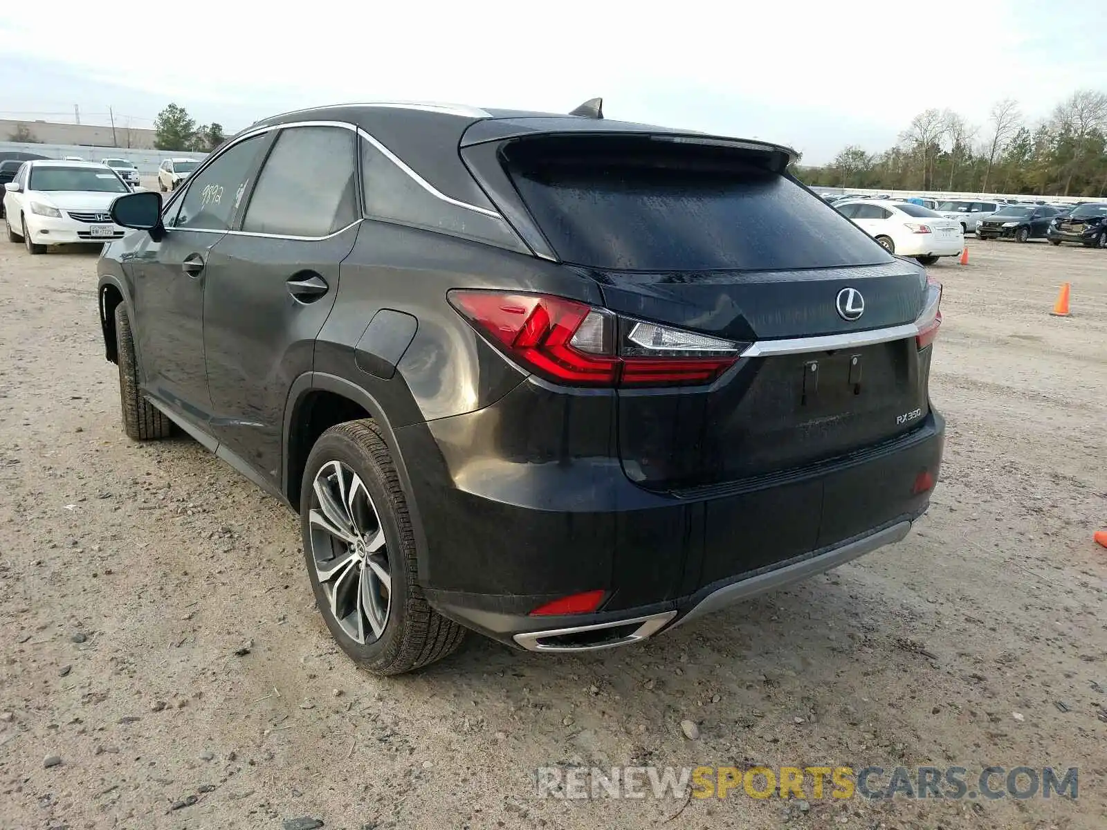 3 Photograph of a damaged car 2T2HZMAA9MC196812 LEXUS RX350 2021