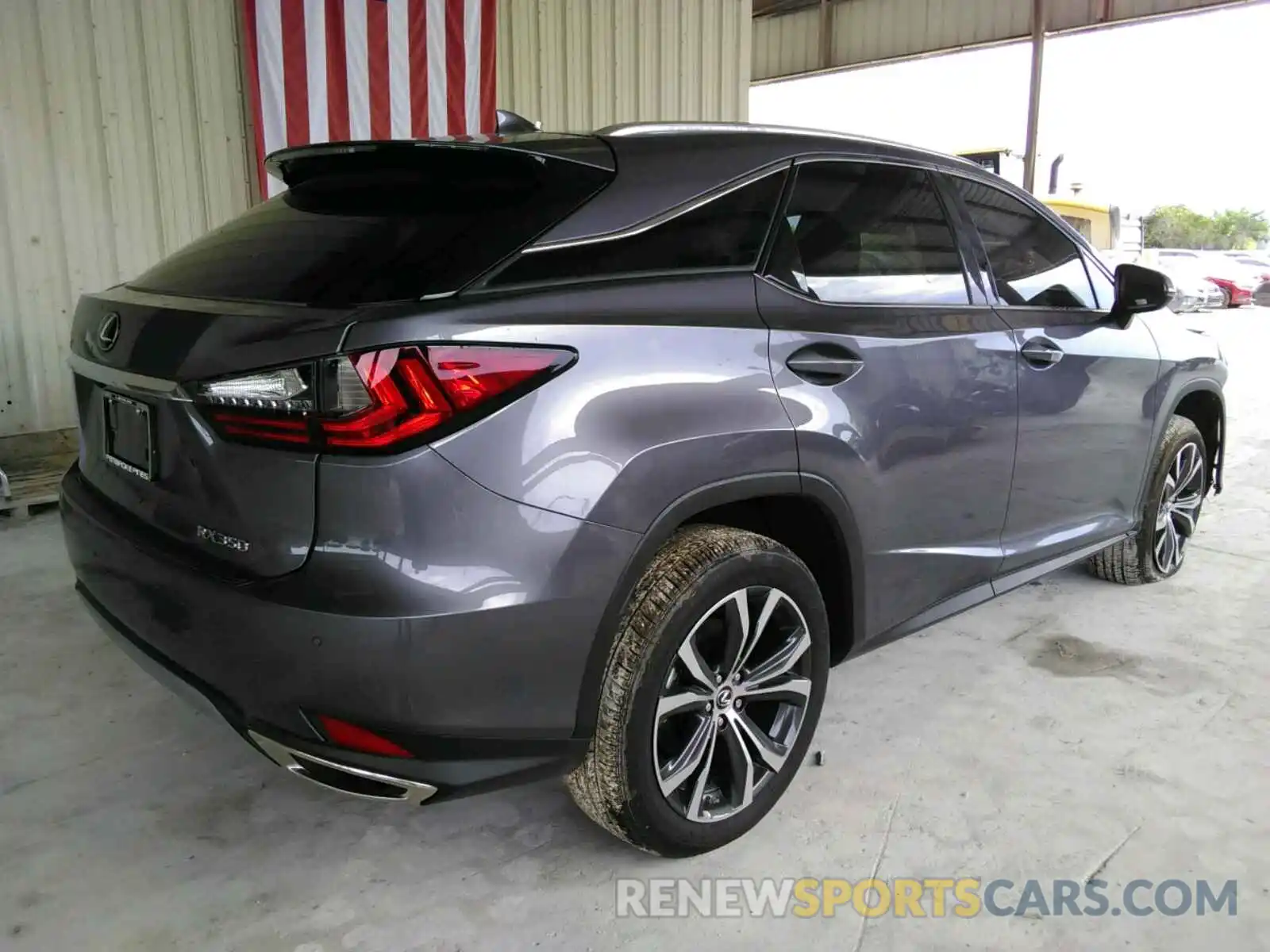 4 Photograph of a damaged car 2T2HZMAA9MC205363 LEXUS RX350 2021