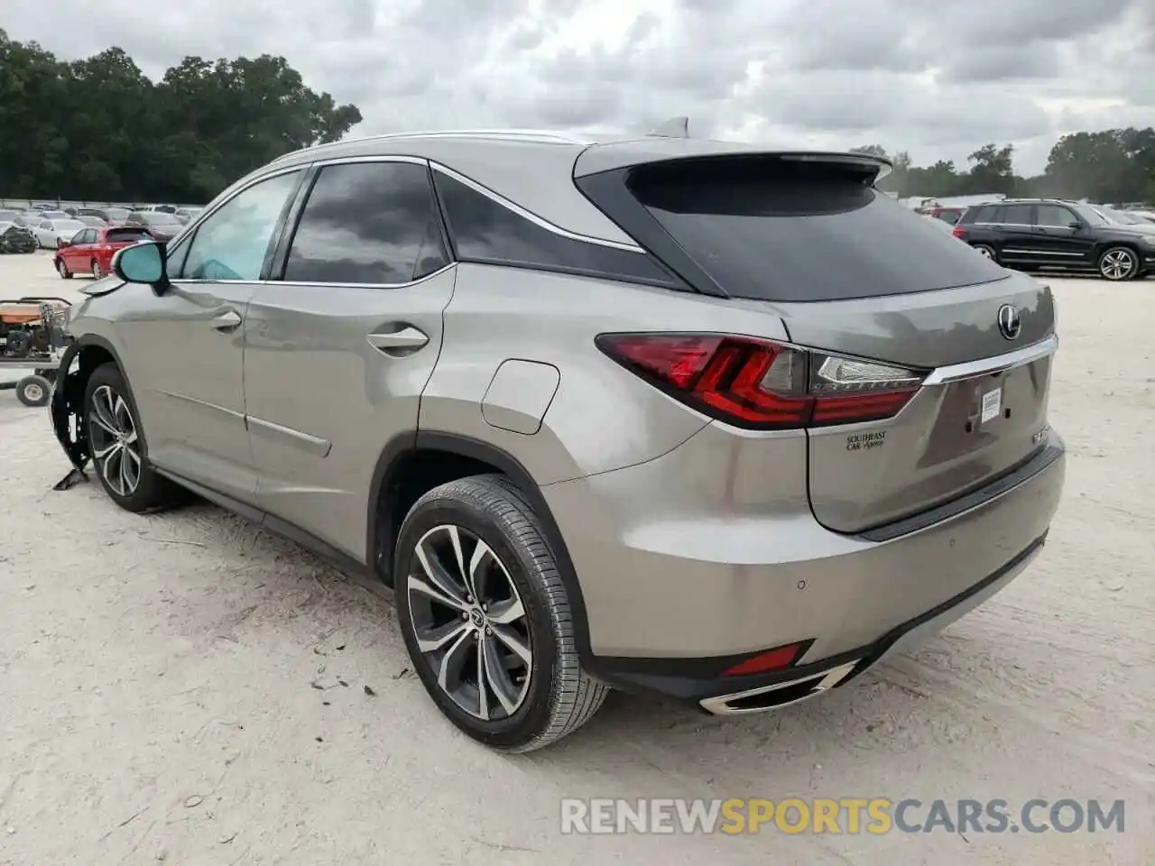 3 Photograph of a damaged car 2T2HZMAA9MC213236 LEXUS RX350 2021