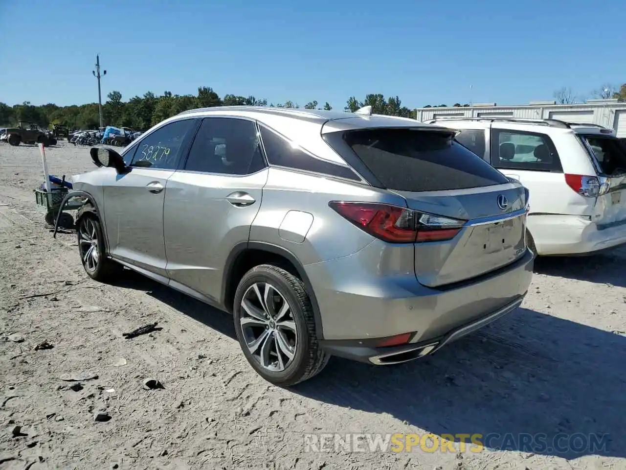 3 Photograph of a damaged car 2T2HZMAAXMC183132 LEXUS RX350 2021