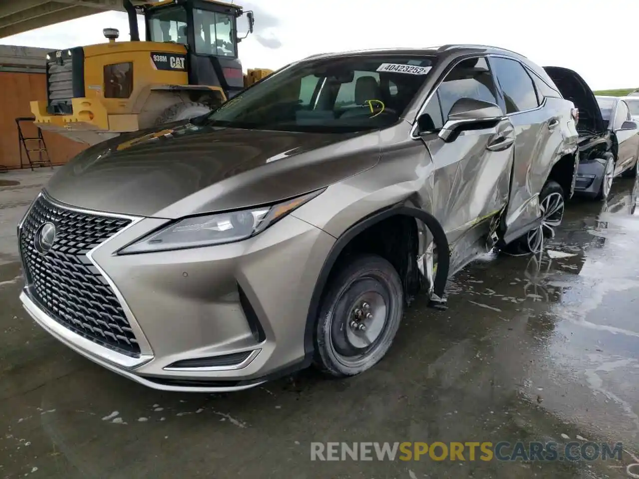 2 Фотография поврежденного автомобиля 2T2HZMAAXMC183812 LEXUS RX350 2021