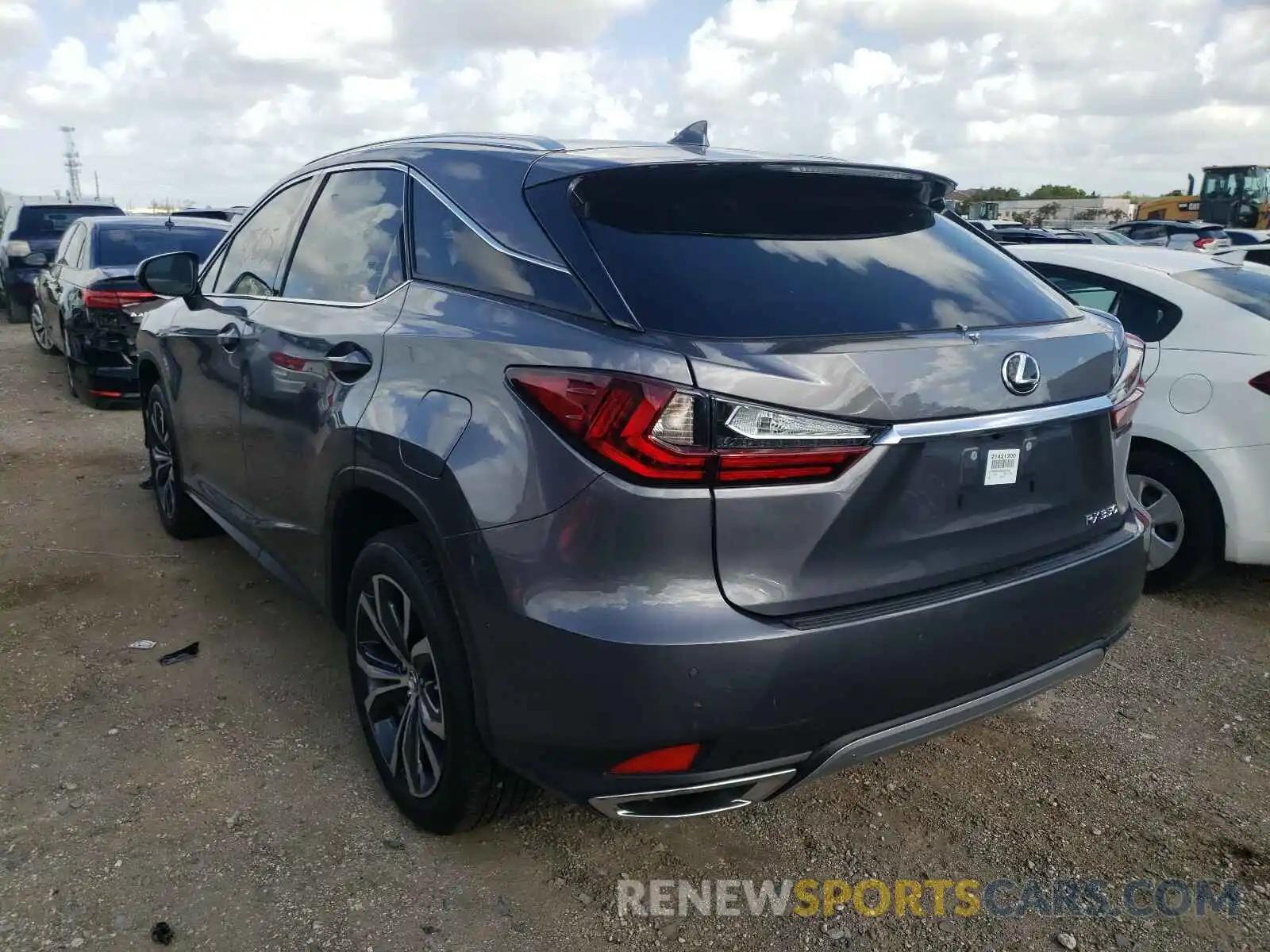 3 Photograph of a damaged car 2T2HZMAAXMC205646 LEXUS RX350 2021