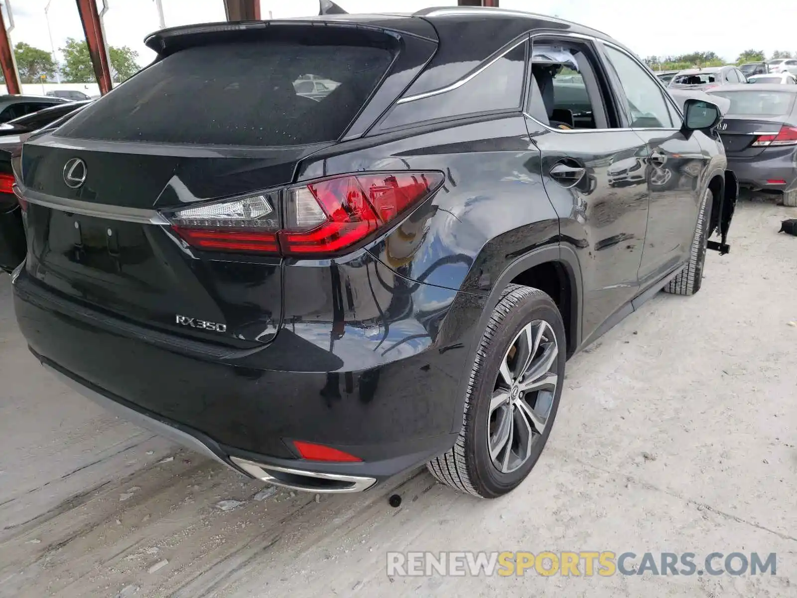 4 Photograph of a damaged car 2T2HZMAAXMC216744 LEXUS RX350 2021