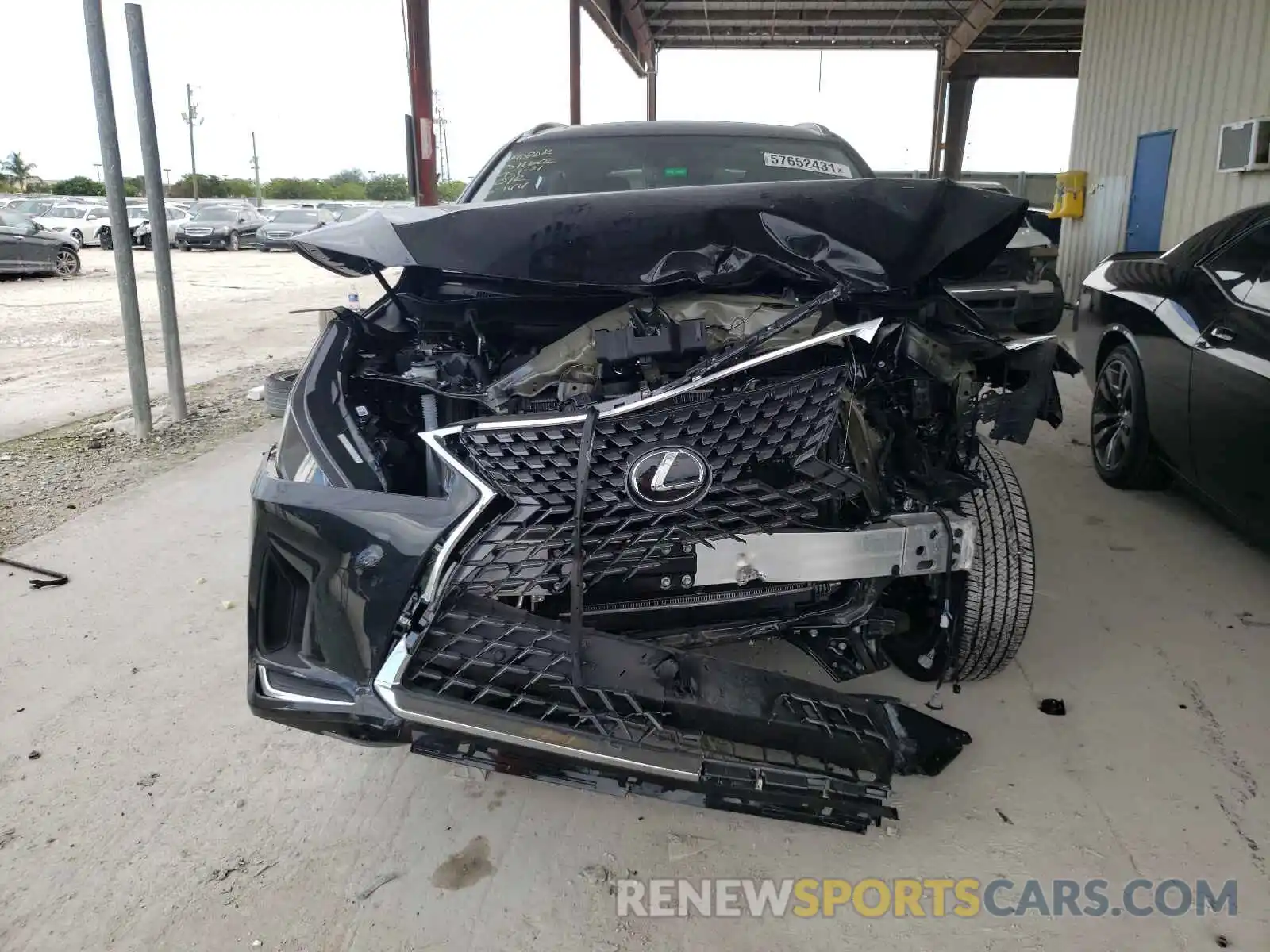 9 Photograph of a damaged car 2T2HZMAAXMC216744 LEXUS RX350 2021